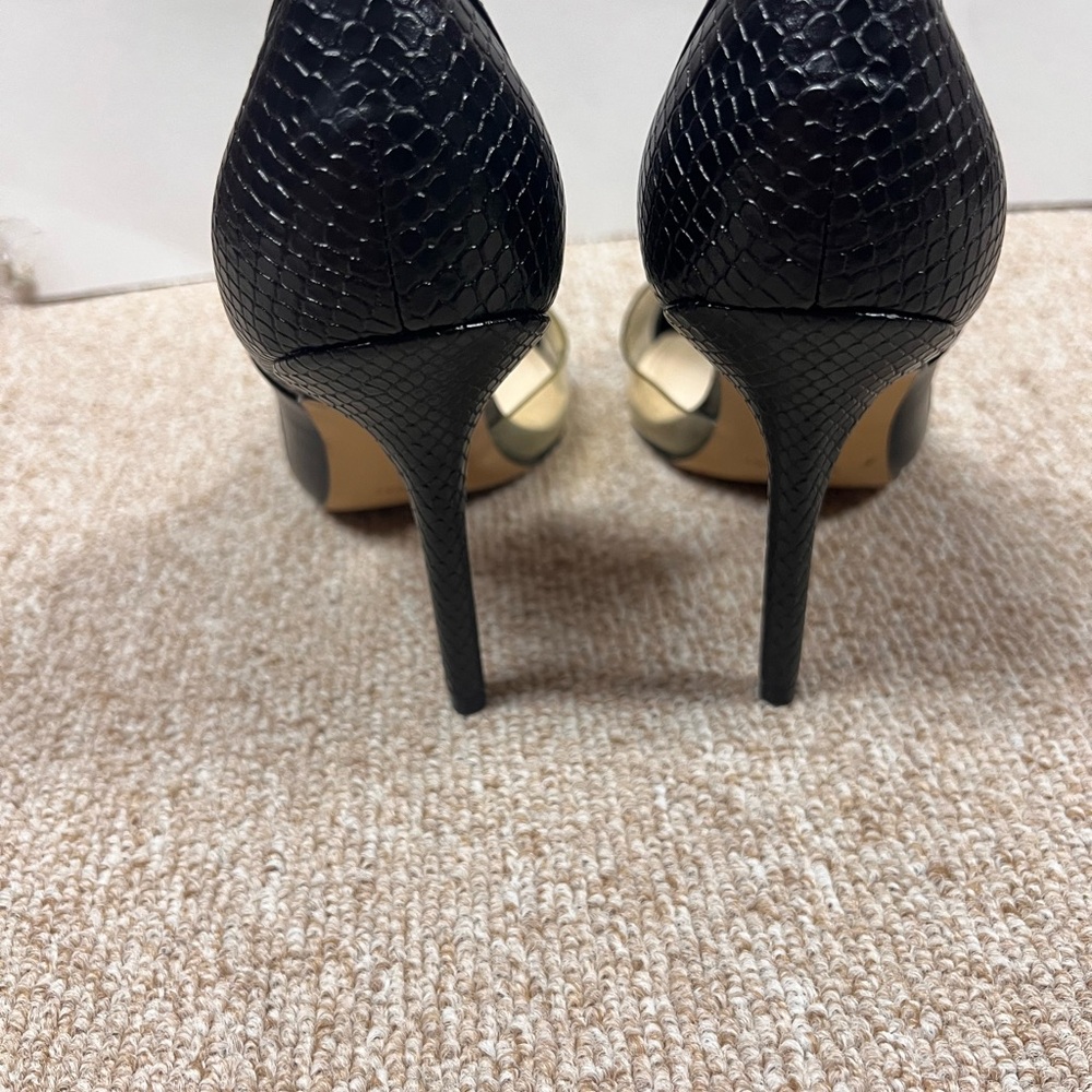 Nine West Black Patent Heels 8.5 - Picture 11 of 13